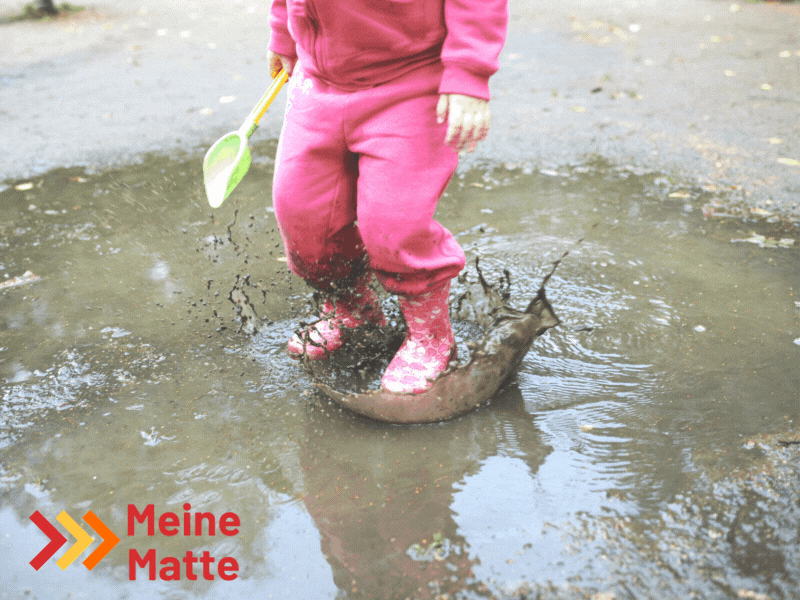 Eine Sauberlaufmatte mit Kindern im Haus ist eine gute Entscheidung.